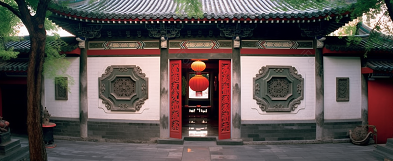 北京四合院庭院门墙摄影图,高清,摄影图,摄影图片,图片大全,摄影图免费下载